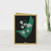 ハッピーバースデー・カードとメイズ・フラワー カード (裏面)