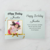 ハッピーバースデー カード (内部)