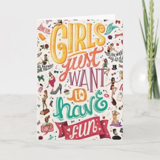 ハッピーバースデー カード (正面)