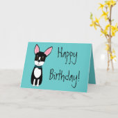 ハッピーバースデー! カード (黄色い花)