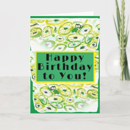 ハッピーバースデー カード