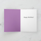 ハッピーバースデー! カード (内部)