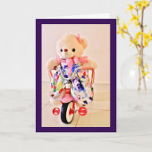 ハッピーバースデー! カード (黄色い花)