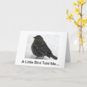 ハッピーバースデー カード (黄色い花)