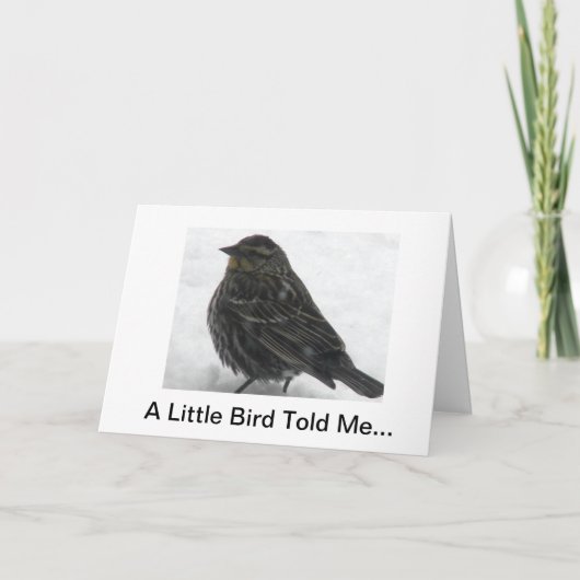 ハッピーバースデー カード (正面)