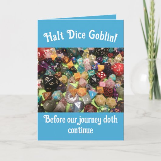 ハッピーバースデー カード (正面)