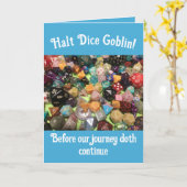 ハッピーバースデー カード (黄色い花)