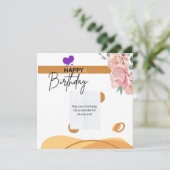 「ハッピーバースデー」 カード (スタンド正面)