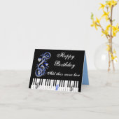 ハッピーバースデー_ カード (黄色い花)