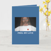 ハッピーバースデー カード (黄色い花)