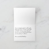 ハッピーバースデー... カード (内部)