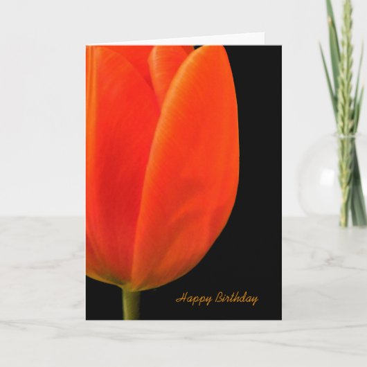 ハッピーバースデー カード (正面)