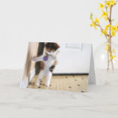 ハッピーバースデー! カード (黄色い花)