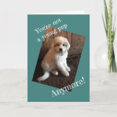 ハッピーバースデー カード (正面)