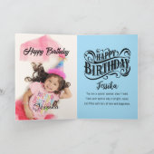 ハッピーバースデー カード (内部)