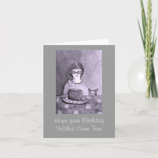 ハッピーバースデー カード (正面)