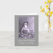 ハッピーバースデー カード (黄色い花)