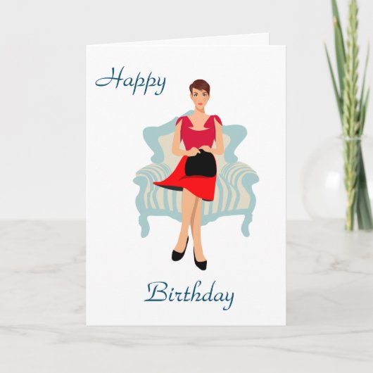 ハッピーバースデー カード (正面)