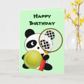 ハッピーバースデー カード (黄色い花)