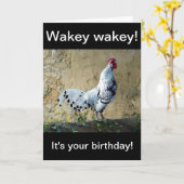 ハッピーバースデー! カード (黄色い花)