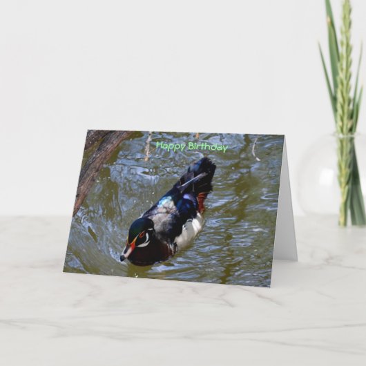 ハッピーバースデー カード (正面)