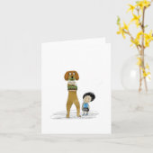 ハッピーバースデー カード (黄色い花)