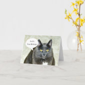 ハッピーバースデー カード (黄色い花)