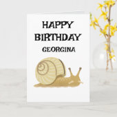 ハッピーバースデー カード (黄色い花)