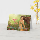 ハッピーバースデー! カード (黄色い花)