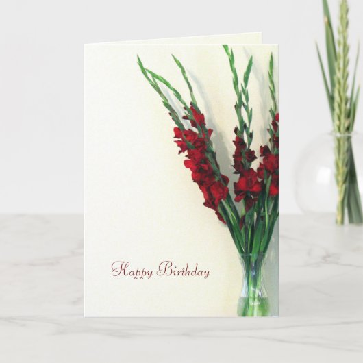 ハッピーバースデー カード (正面)