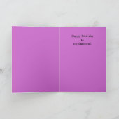 ハッピーバースデー カード (内部)