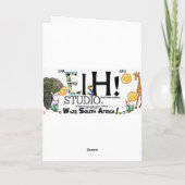 ハッピーバースデー カード (裏面)