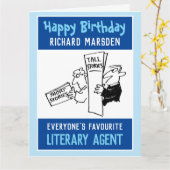 ハッピーバースデー カード (黄色い花)