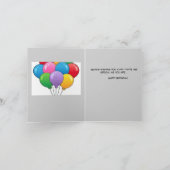 ハッピーバースデー カード (内部)