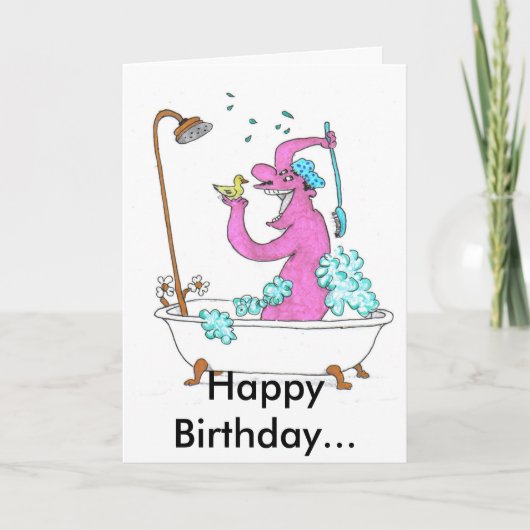 ハッピーバースデー... カード (正面)