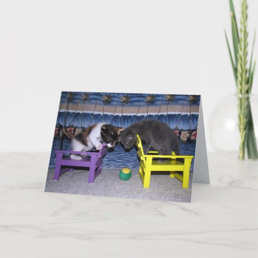 ハッピーバースデー カード (正面)