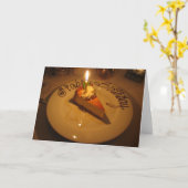 ハッピーバースデー カード (黄色い花)