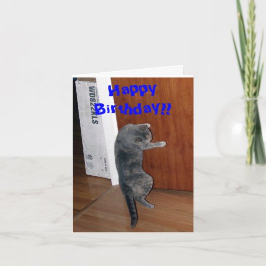 ハッピーバースデー!! カード (正面)