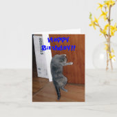 ハッピーバースデー!! カード (黄色い花)