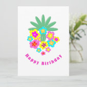 ハッピーバースデー カード (スタンド正面)