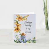 ハッピーバースデー カード (正面)