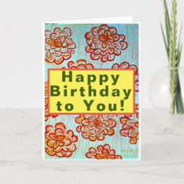 ハッピーバースデー カード