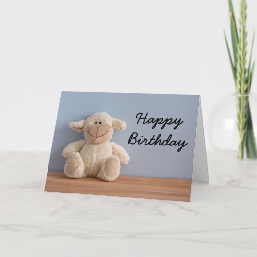 ハッピーバースデー カード (正面)