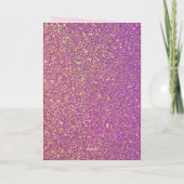 ハッピーバースデー カード (裏面)