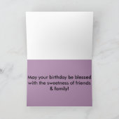 ハッピーバースデー! カード (内部)