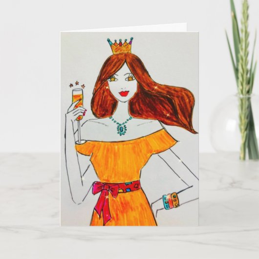 ハッピーバースデー カード (正面)