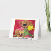 ハッピーバースデー カード (裏面)