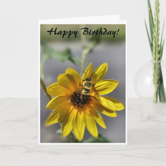 ハッピーバースデー カード (正面)