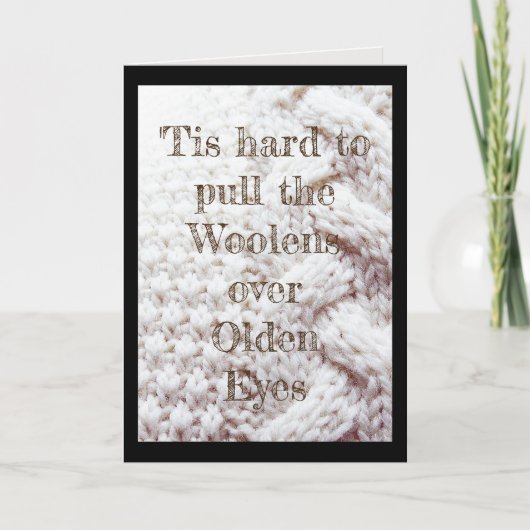 ハッピーバースデー カード (正面)