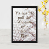 ハッピーバースデー カード (黄色い花)